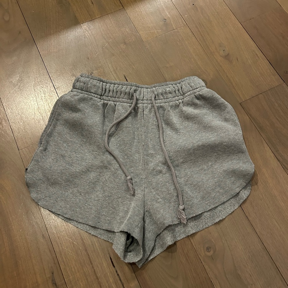 Women's Gray Casual Shorts